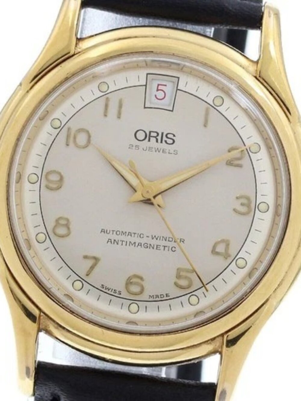 ORIS 7313 vintage beige Dial Automatic Men's Watch_962275